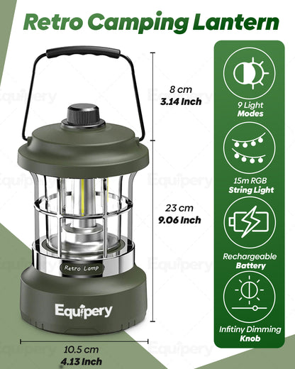 Equipery Retro 4-in-1 Lampe