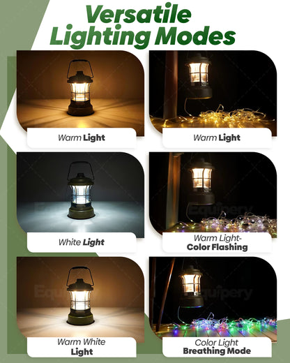 Equipery Retro 4-in-1 Lampe