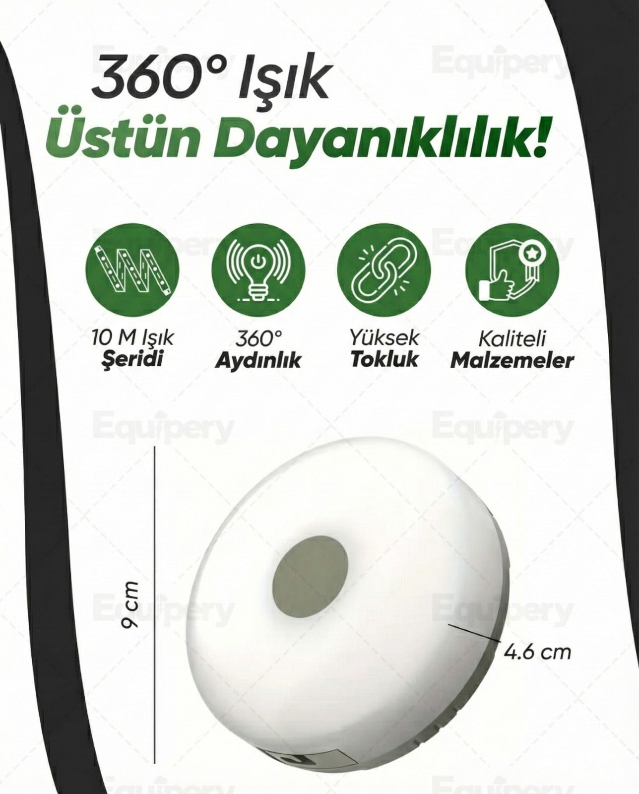 Equipery Çok Fonksiyonlu Lamba