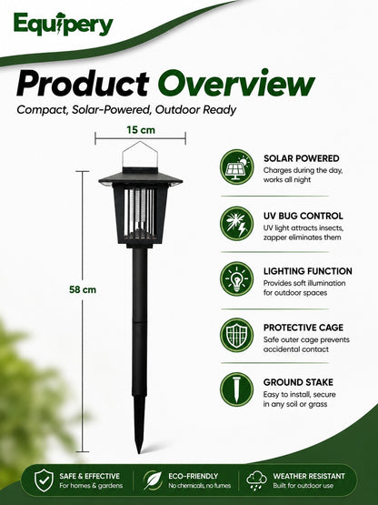 Equipery Solar Bug Zapper